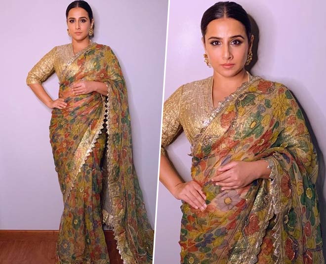 Sarees Worn By Vidya Balan For The Perfect Wedding Guest Look