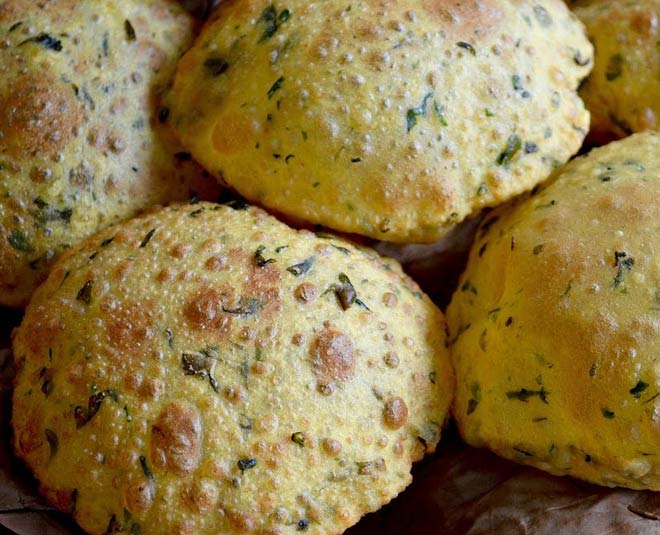 methi saag puri recipes at home inside 