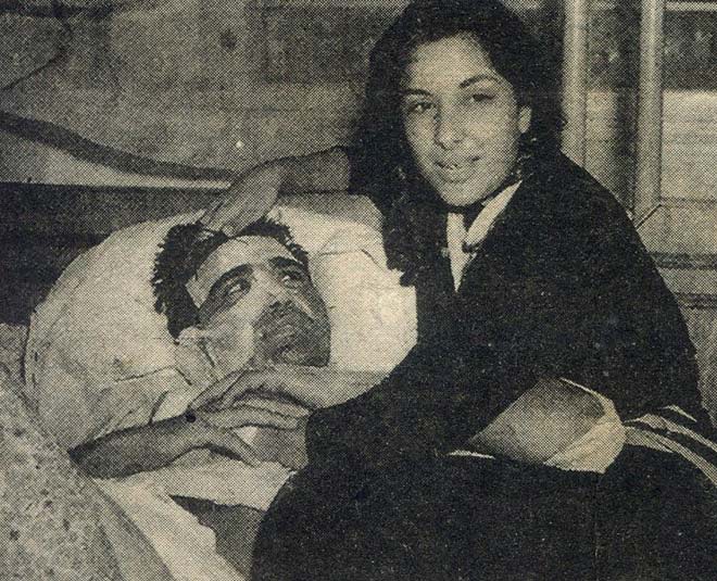 सुनील दत्त nargis and sunil in other india