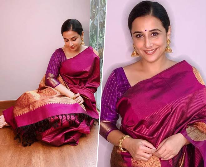 Sarees Worn By Vidya Balan For The Perfect Wedding Guest Look