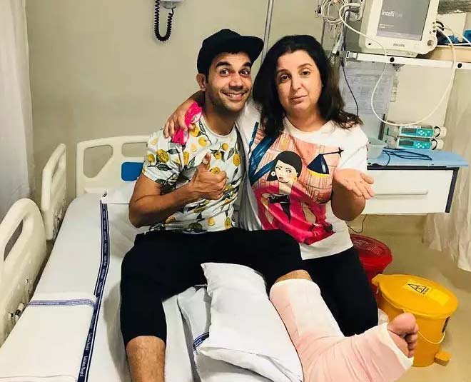 राजकुमार राव raj kumar rao broken leg