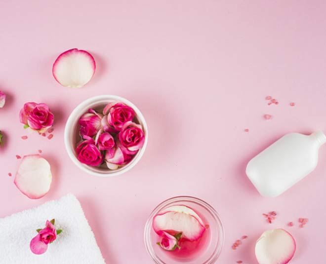 rose water for pimples inside 