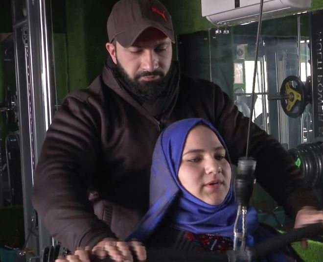 saima ubaid kashmir first powerlifter woman inside 