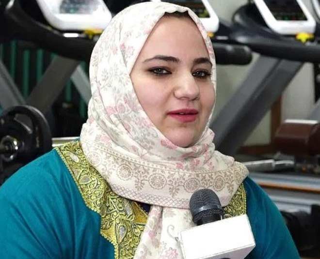 saima ubaid kashmir first powerlifter woman inside 