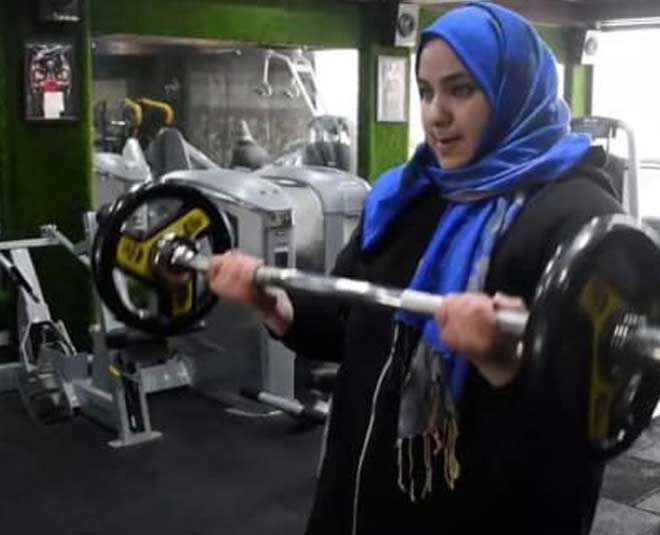 saima ubaid kashmir first powerlifter woman inside 