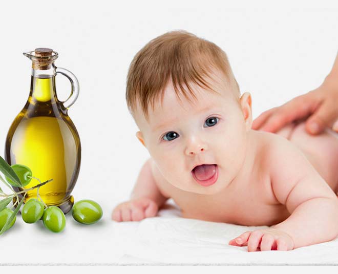 uses of olive oil for child inside 