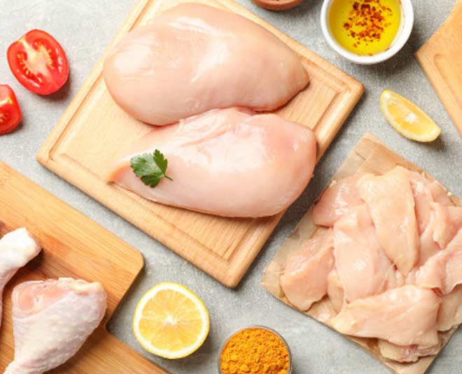 मीट और चिकन weight gain foods chicken inside