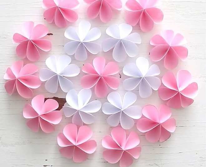 How To Make DIY Paper Flowers For Home Decoration