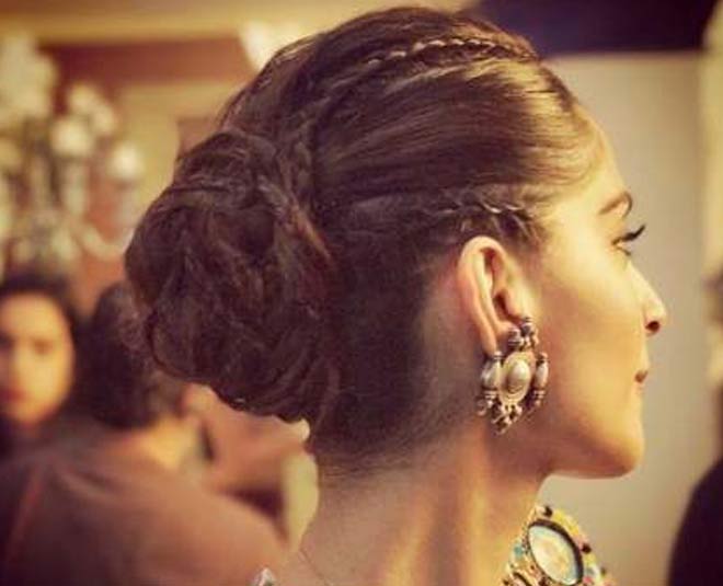 Sonam Kapoor’s Braided Bun