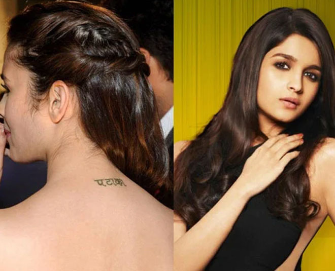 Bollywood Celebrities and Their Tattoos