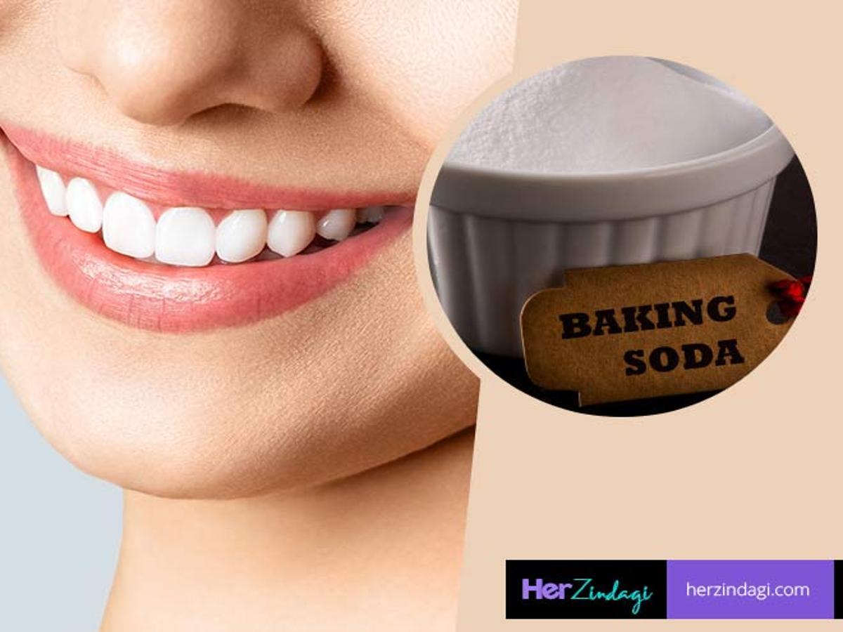 baking soda se teeth whitening in hindi