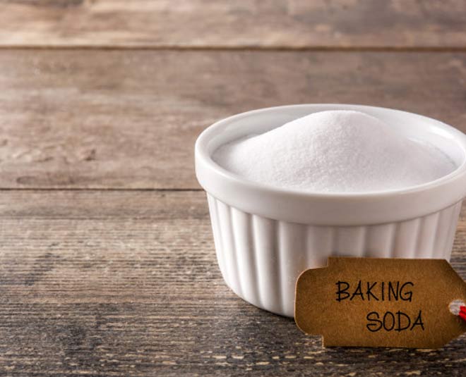 baking soda with water