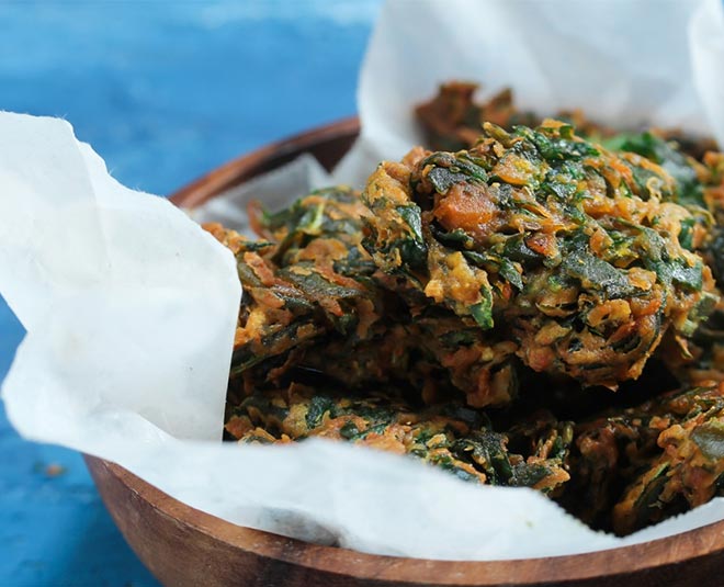 bathua pakode recipe