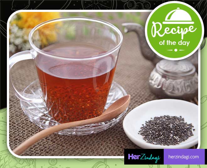 Shed Kilos With This Recipe Of Chia Seeds & Green Tea Drink For Weight