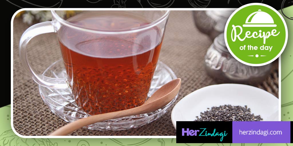 Shed Kilos With This Recipe Of Chia Seeds & Green Tea Drink For Weight