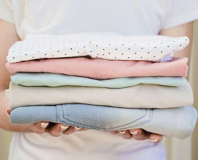 dry cleaning clothes to store