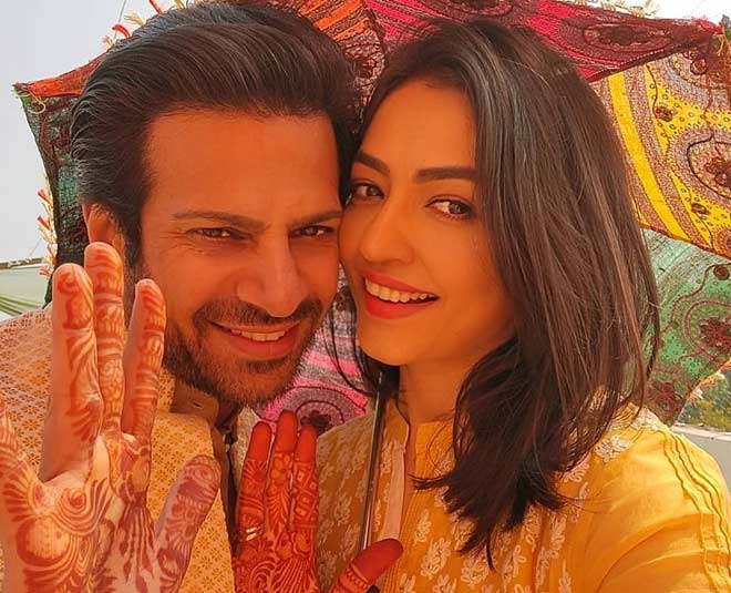 karan nidhi wedding pic