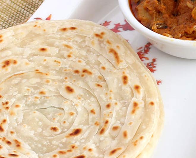 lachha paratha inside 