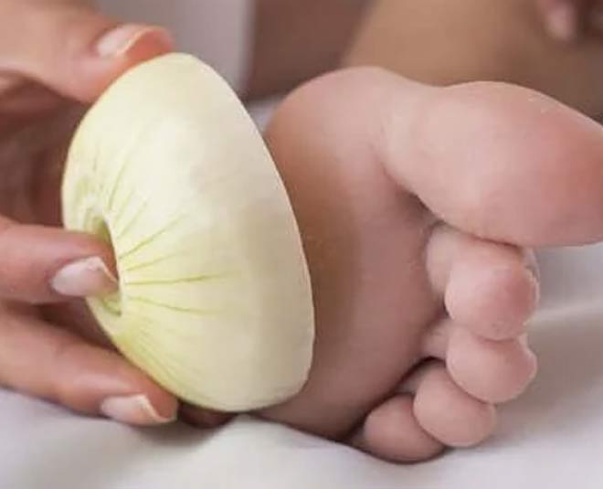 onion for feet