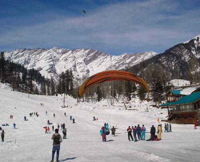 snowfall manali