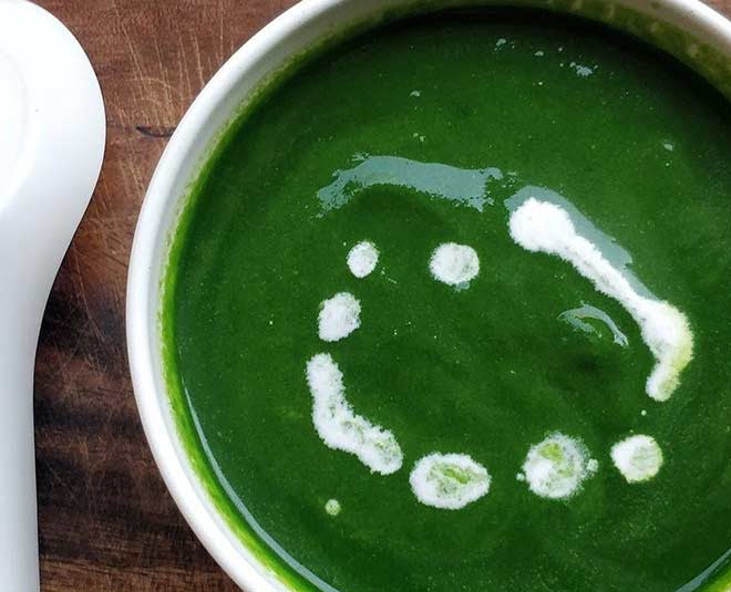 vegetable soup recipes at home palak inside 