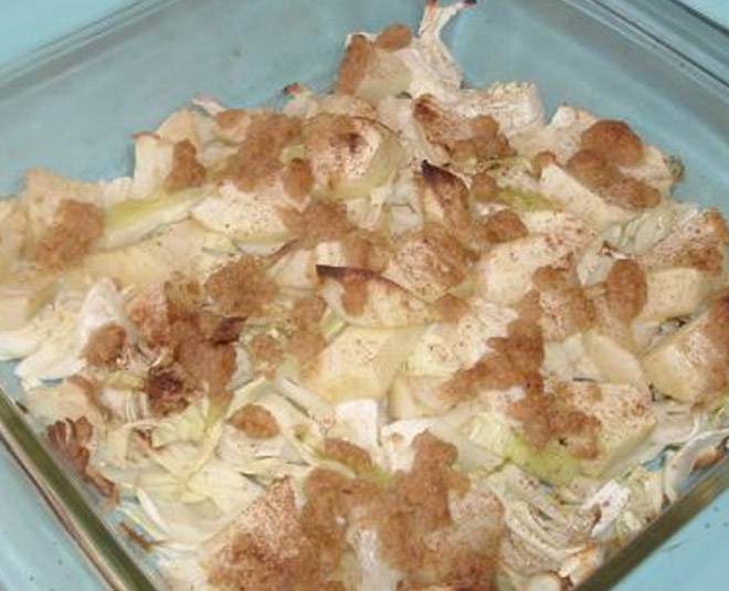 cabbage and apple dessert