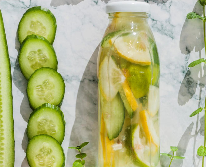 cucumber and lemon for hair detox