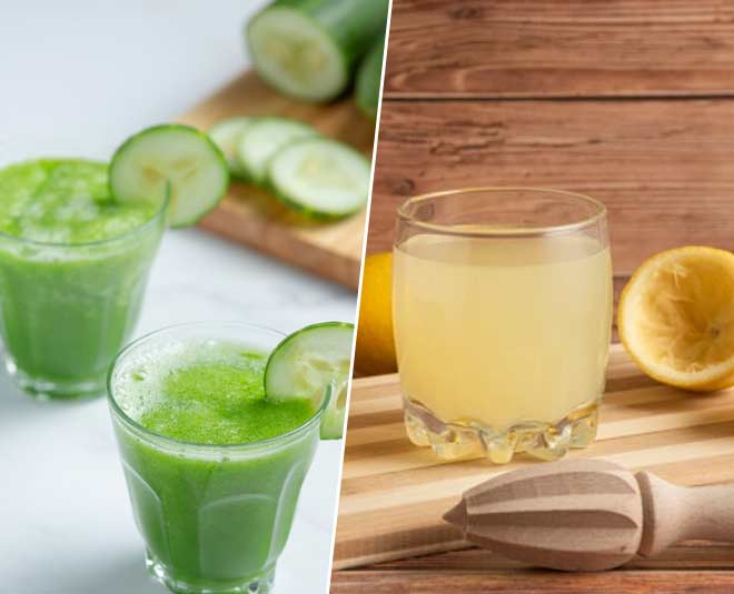 cucumber and lemon