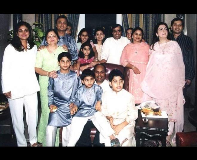 dhirubhai ambani and family facts