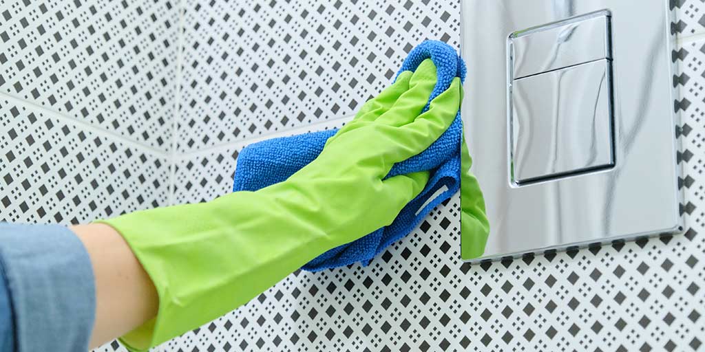 bathroom wall tiles cleaning tips