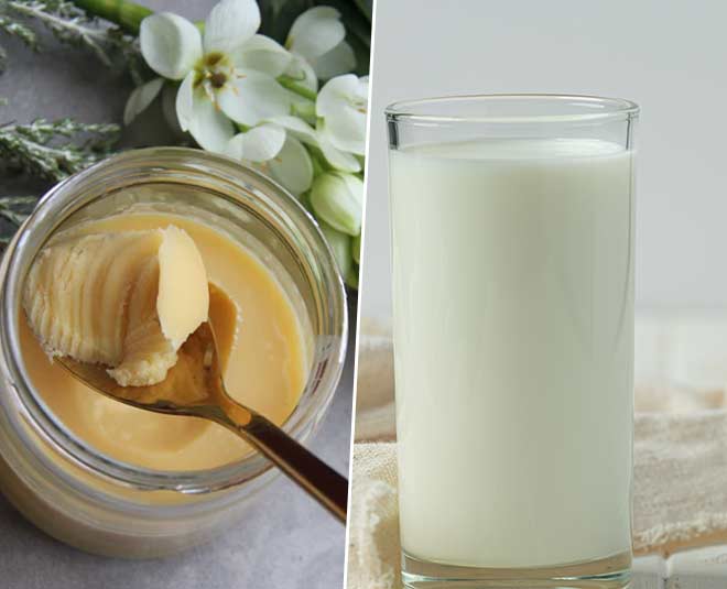 ghee and milk at night benefits