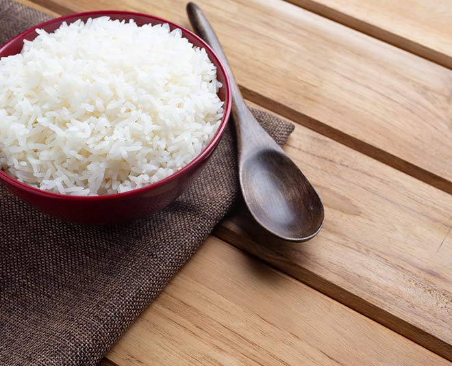 healthy rice cooked in pressure cooker