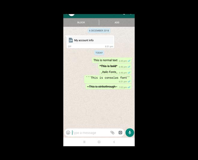 फोंट बदल सकते हैं how to change fonts in whatsapp