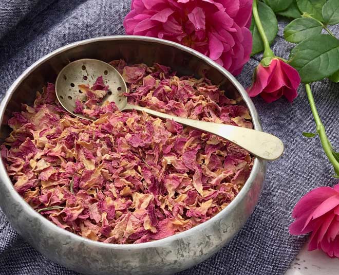 rose petal powder rose petal powder