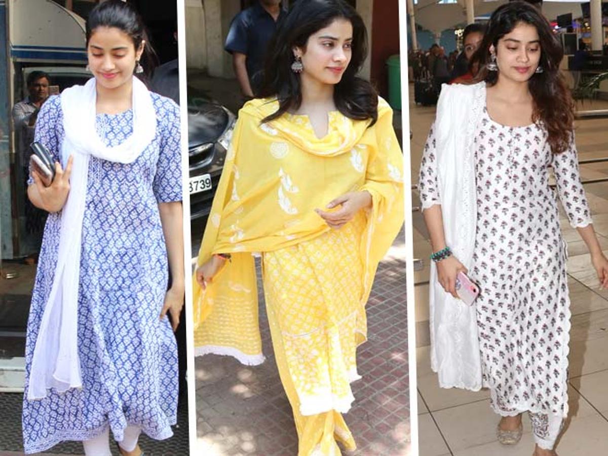 10 Times Janhvi Kapoor Showed Us Her Love For Kurtas