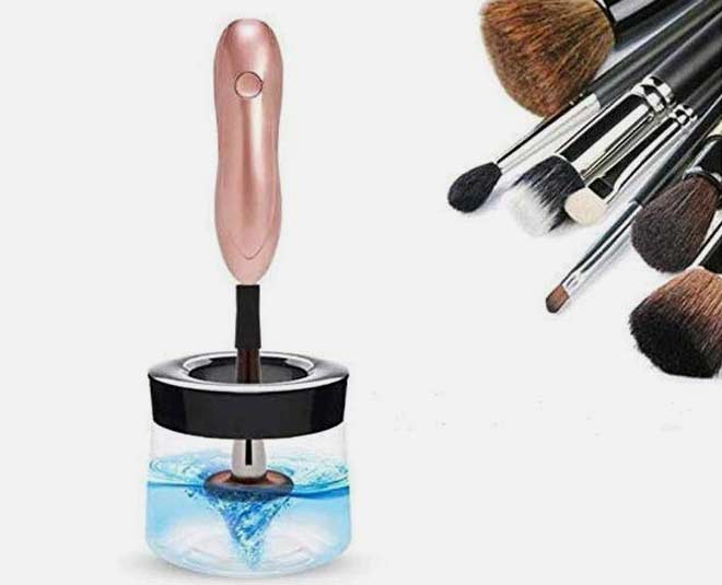 makeup brush washing tool