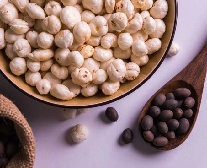 makhana by lotus seeds