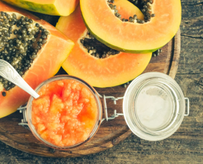 papaya facial face pack