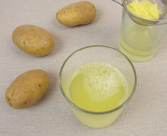 potato for dark under arms