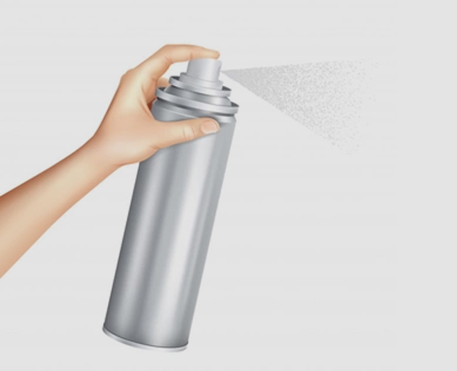 rajnigandha flower freshener spray inside 