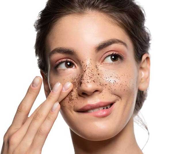 rough skin exfoliation