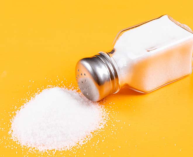 salt for get rid of big ants