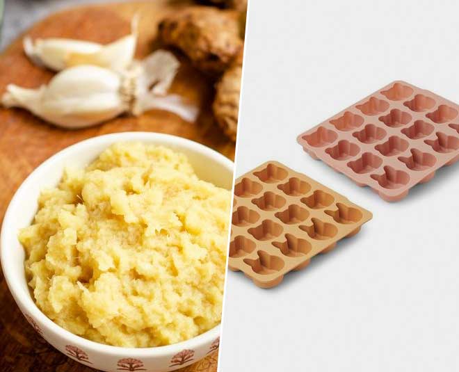 store adrak and lahsun paste