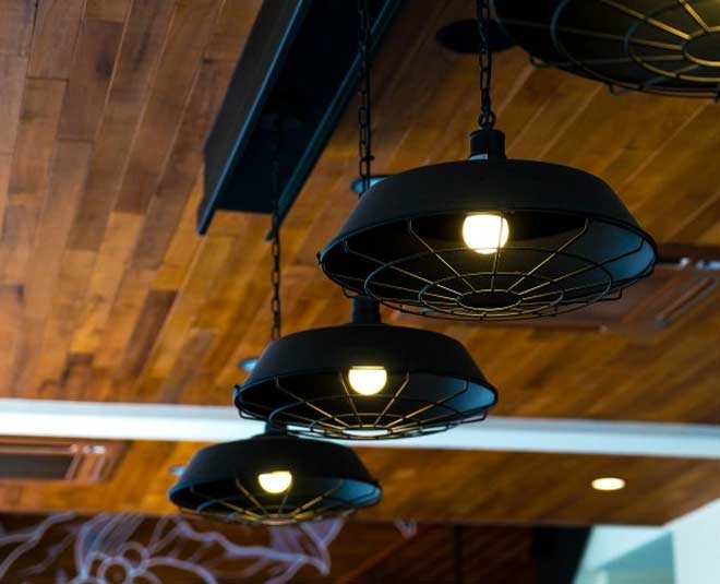 store room and lights