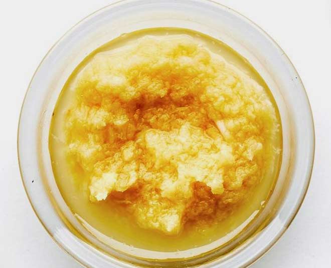 use vinegar to store paste