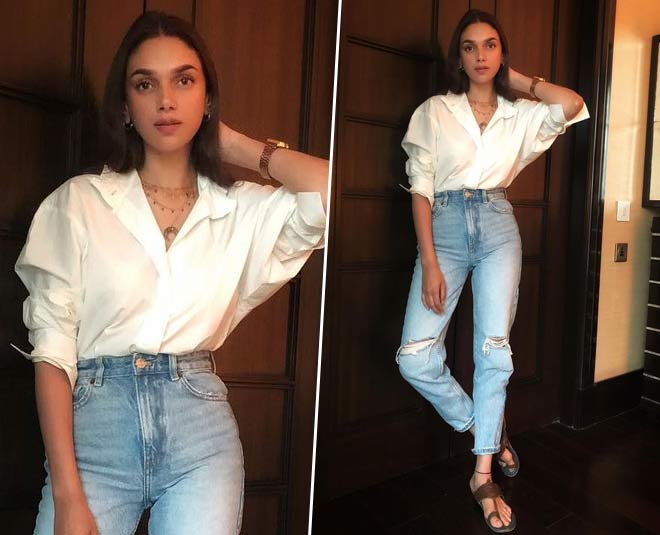 Aditi Rao Hydari Serves Up Summer Style In A Vibrant Beach Outfit