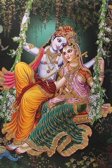 lord krishna and radha marriage