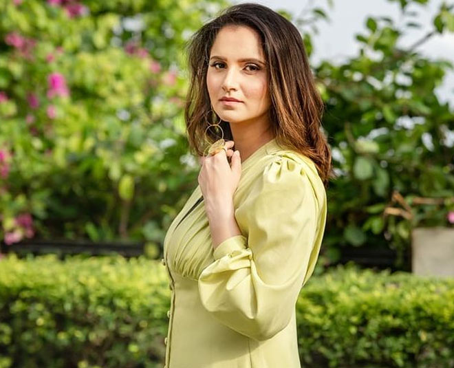 Sania Mirza inside
