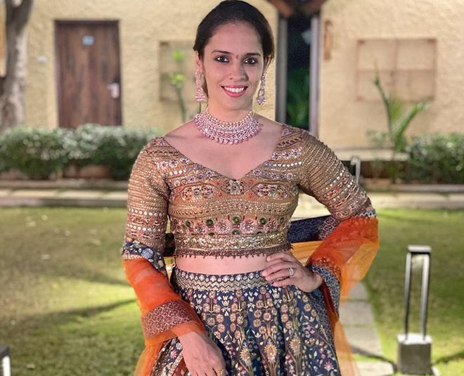 Sania Nehwal inside