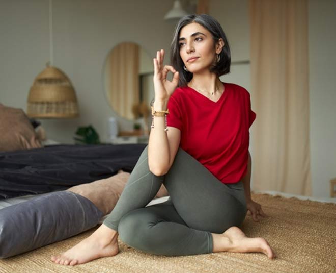 ardhmatyandrasan pose